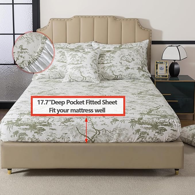 Bed Sheet Set - Queen - 4 Piece