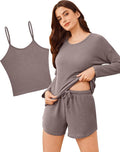 Shorts Pajama Set - Long Sleeve - 3 Piece