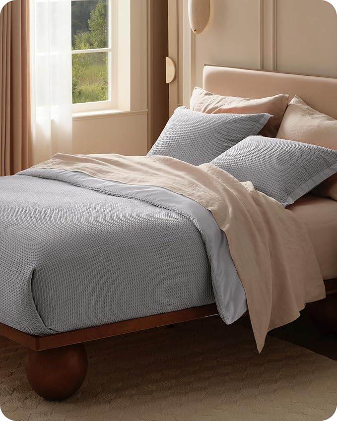 100% Cotton Duvet Cover Set - King - 3 Piece