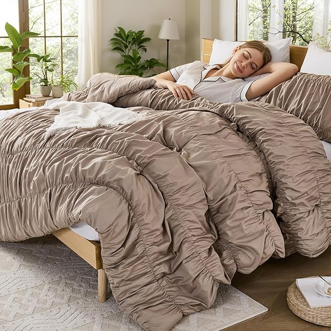 100% Cotton Comforter Set - Queen - 3 Piece