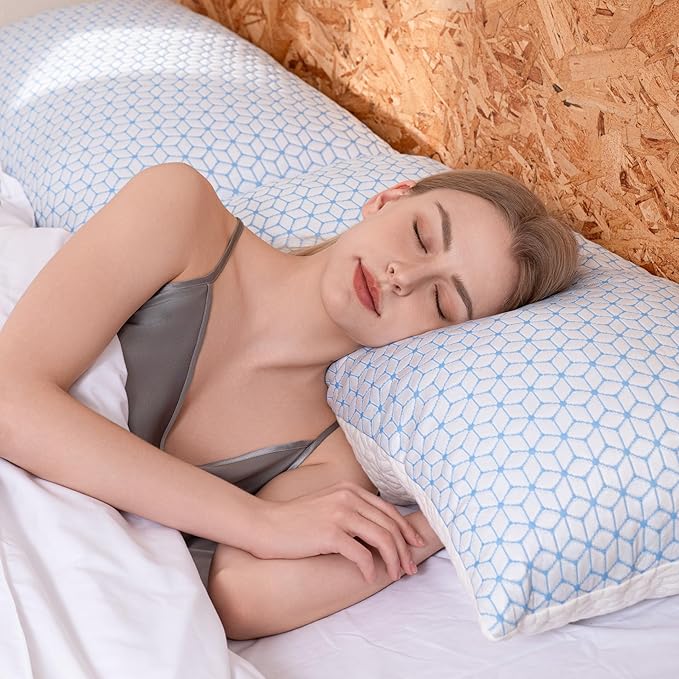 Memory Foam Cooling Bed Pillow - Queen