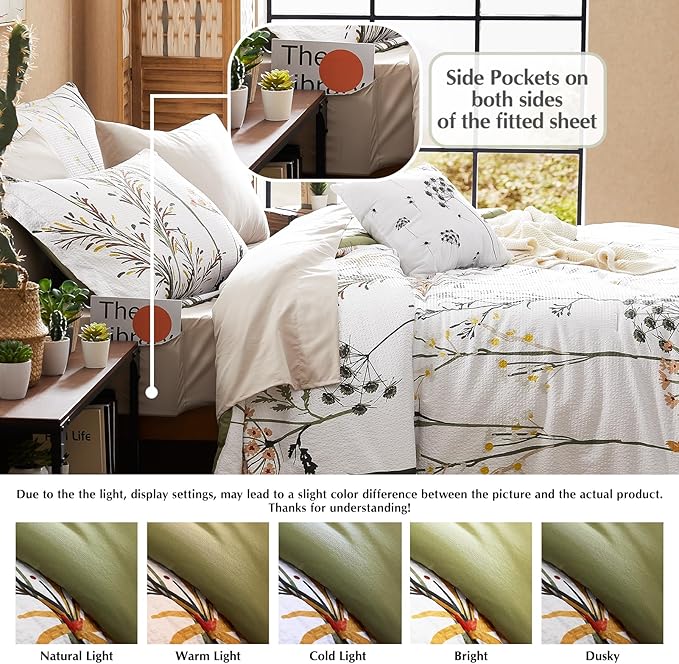 Comforter Set - Queen - 7 Piece