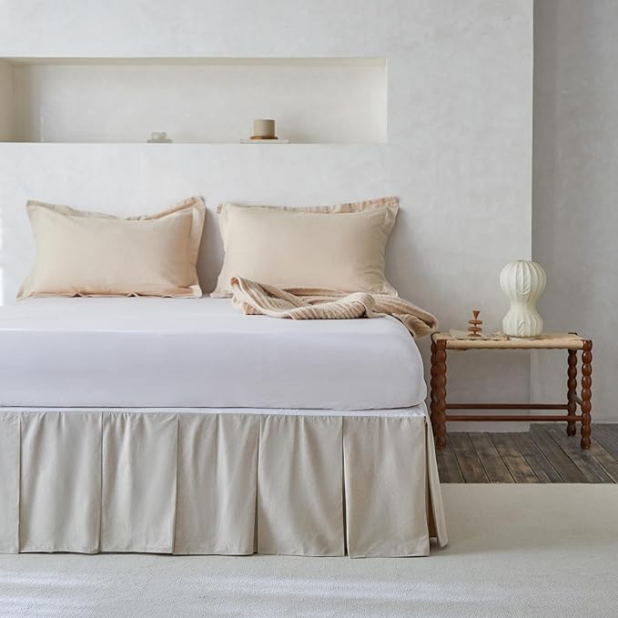 Linen Bed Skirt - Queen