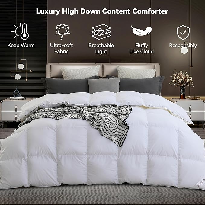 Duvets Down Comforter - King