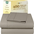 100% Cotton Bed Sheet Set - Twin - 3 Piece
