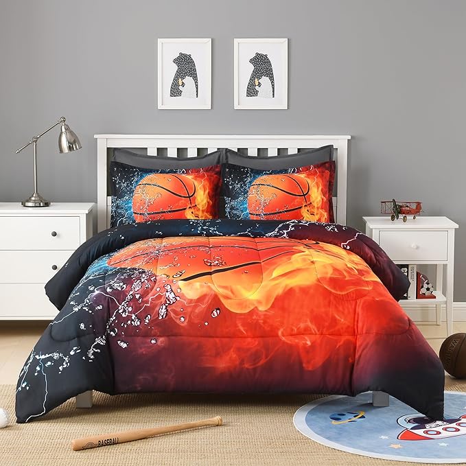 Microfiber Comforter Set - Queen - 90 x 90 in - 3 Piece