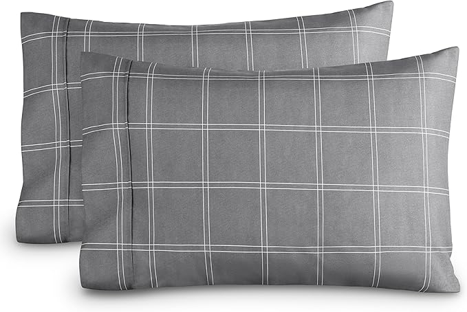 Microfiber Cooling Pillowcase Set - Queen - 2 Pack - 2 Piece