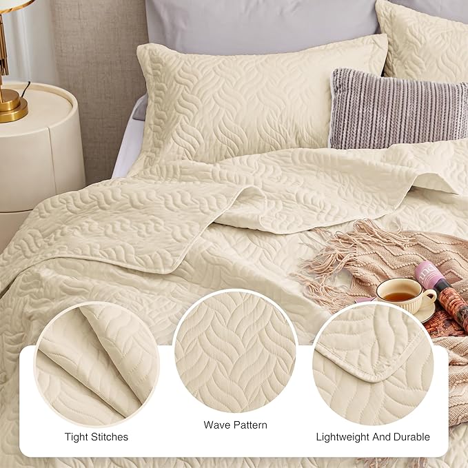 Quilt Set - King - 3 Piece