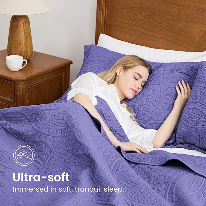 Quilt Set - King - 3 Piece