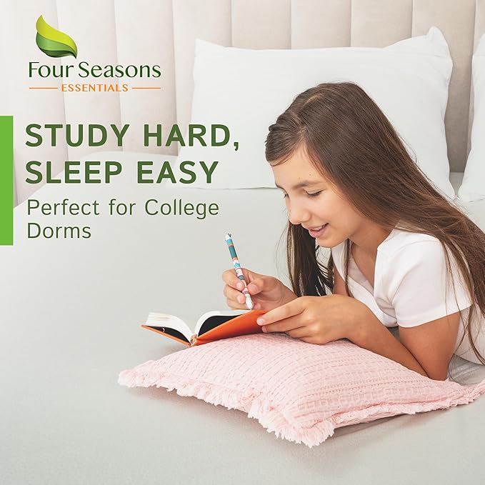 Bamboo Cooling Mattress Protector - Twin