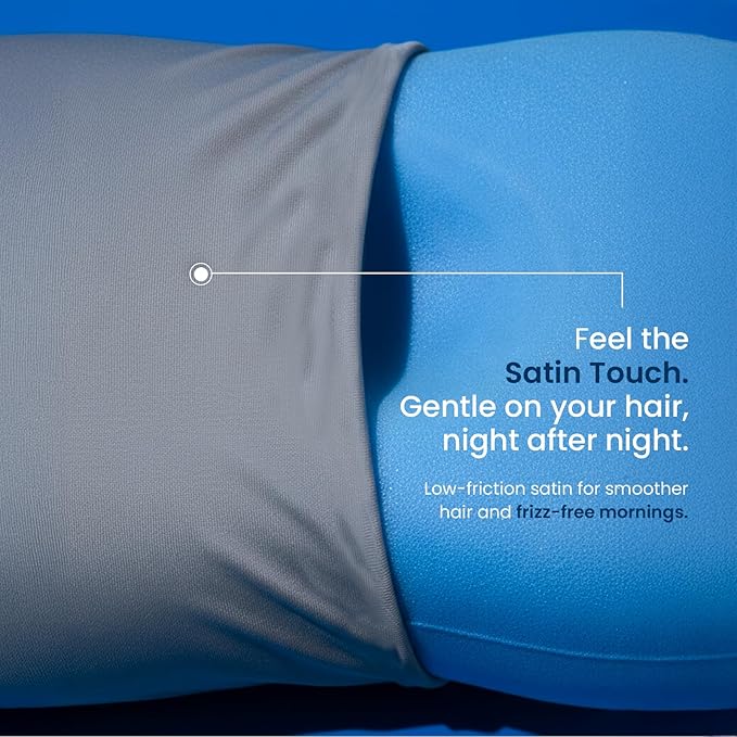 Satin Cooling Bed Pillow