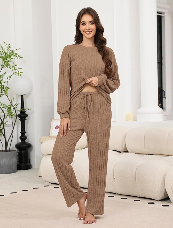 Women's Pants Pajama Set - Long Sleeve - 2 Piece