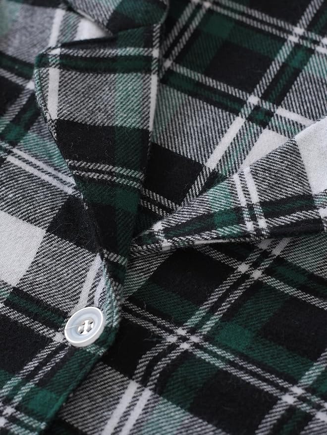 Women's Flannel Pajama Set - 2 Piece