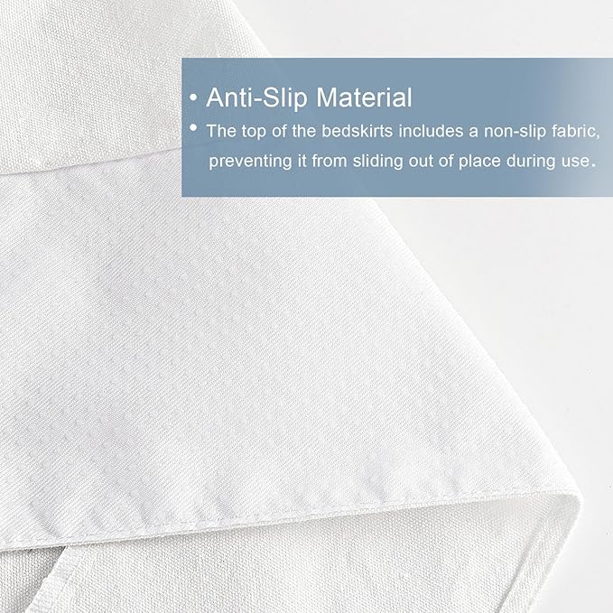 Bed Skirt - Queen - 12 in Drop