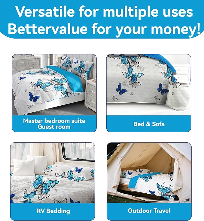 Microfiber Bedding Set - California King - 3 Piece