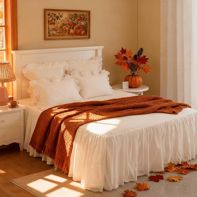 Bed Skirt - Full - 21 in Drop