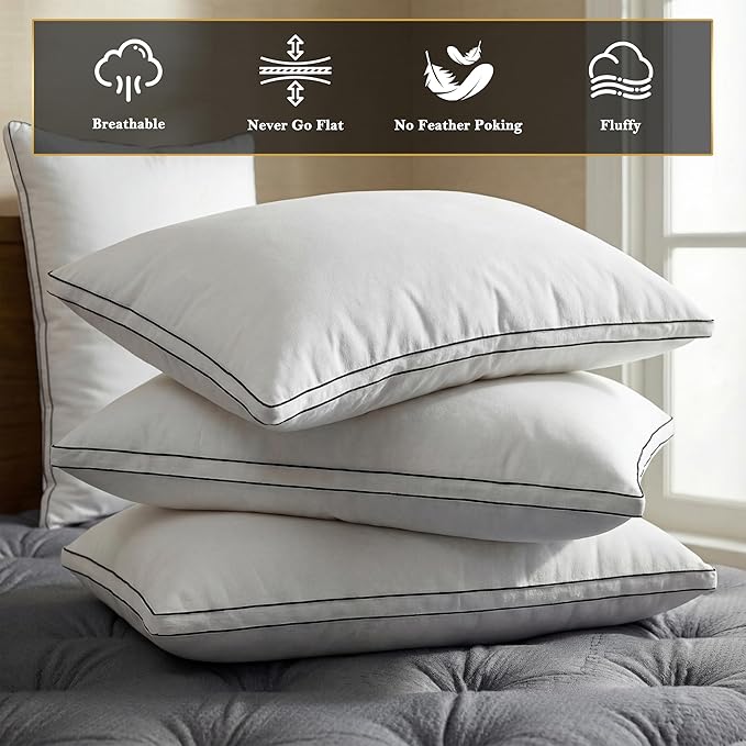 Bed Pillow - King - 2 Piece