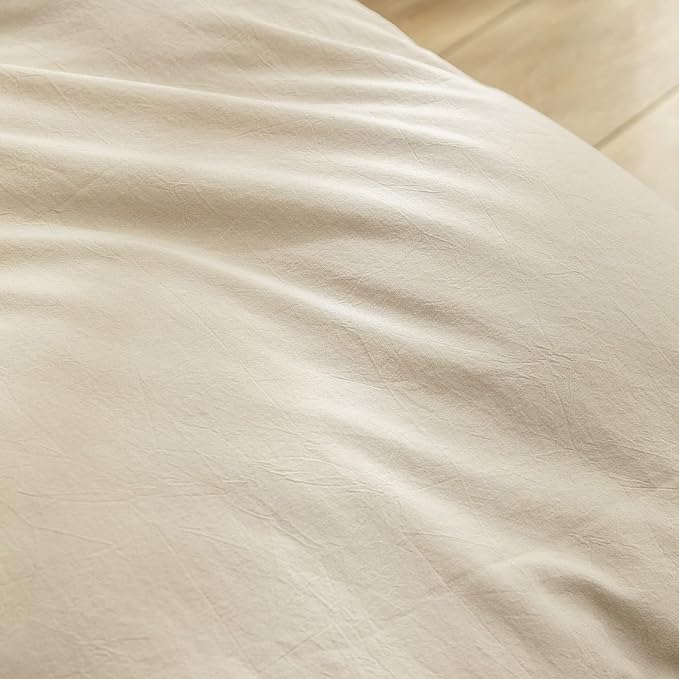 Linen Duvet Cover Set - Queen - 3 Piece