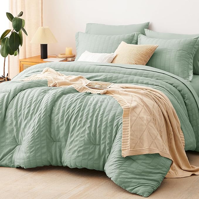 Down Alternative Comforter Set - King - 7 Piece