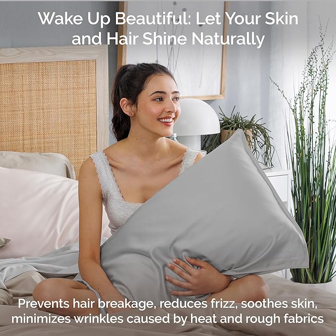 Bamboo Cooling Pillowcase Set - Queen - 2 Piece