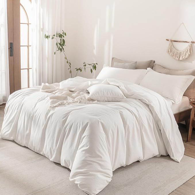 Linen Duvet Cover Set - King