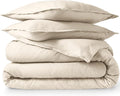 100% Cotton Duvet Cover Set - Full