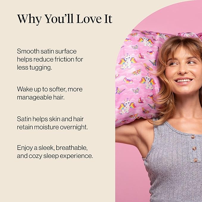Satin Cooling Pillowcase - King
