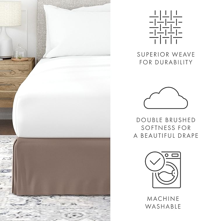 Linen Bed Skirt - King
