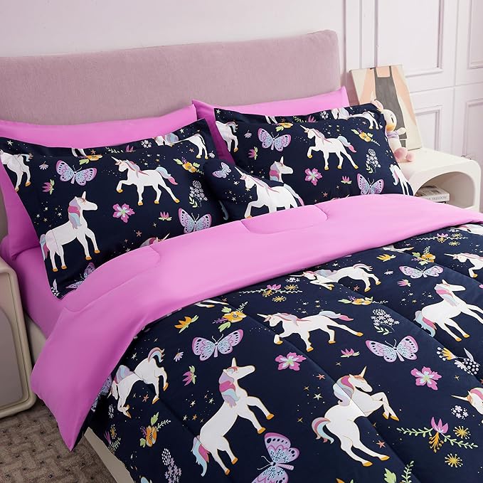 Microfiber Comforter Set - Twin - 6 Piece