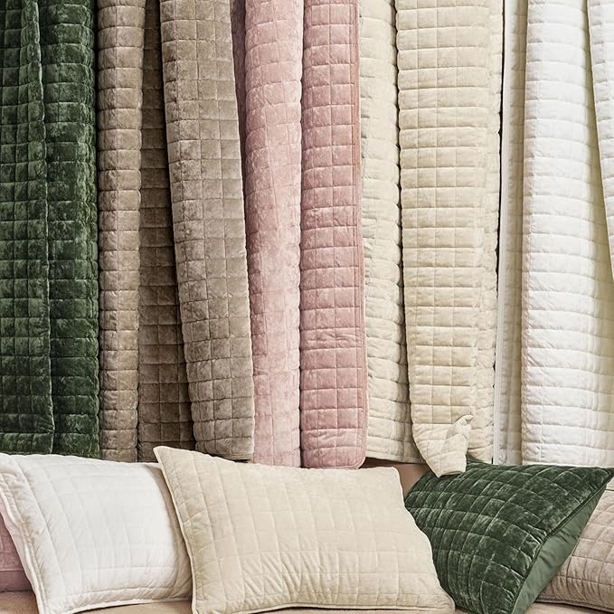 Velvet Quilt Set - Queen