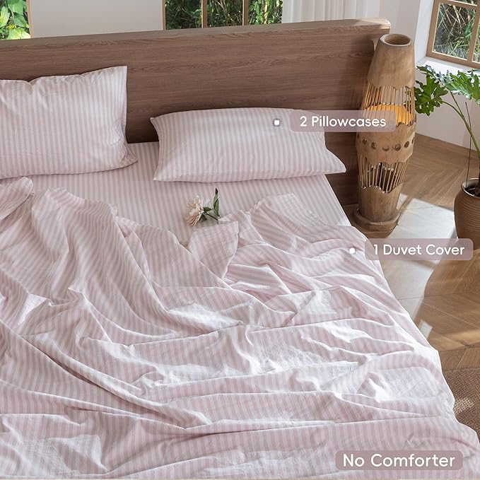 Linen Duvet Cover Set - Full