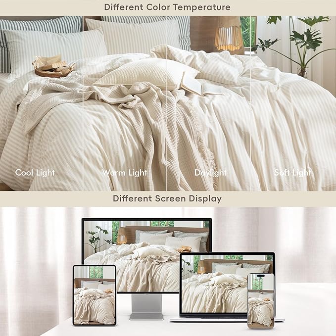 Linen Duvet Cover Set - King
