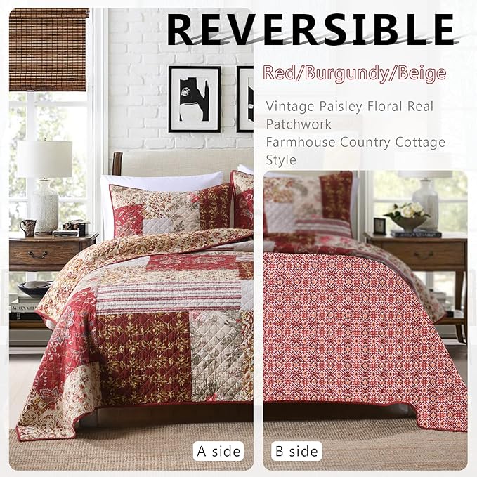 Quilt Set - Queen - 3 Piece