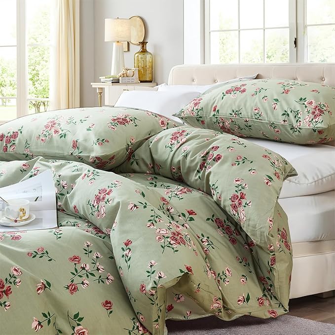 100% Cotton Duvet Cover Set - Queen - 3 Piece