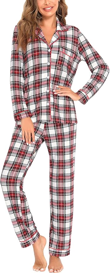 Women's Pajama Set - Long Sleeve - 2 Piece