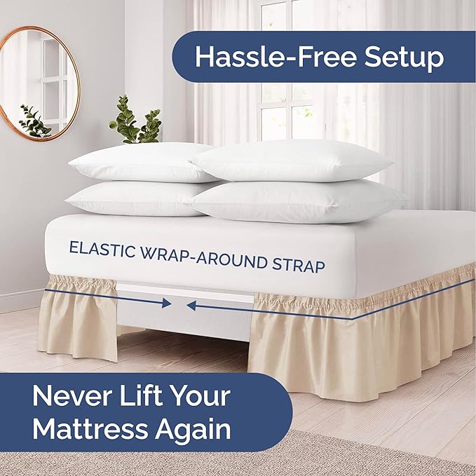 Bed Skirt - King - 21 in Drop