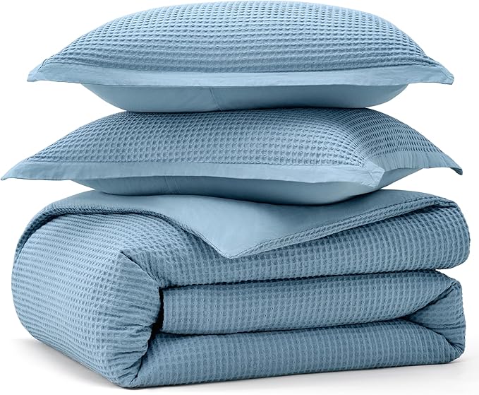 100% Cotton Duvet Cover Set - Queen - 3 Piece