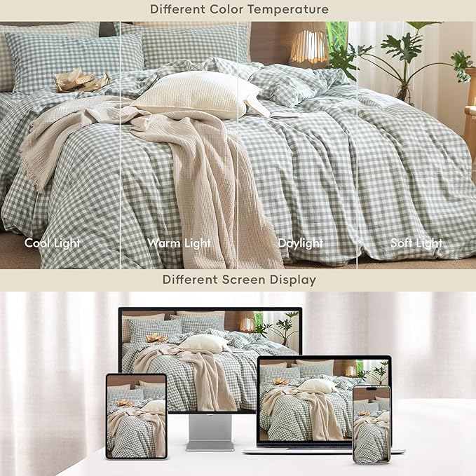 Linen Duvet Cover Set - Twin