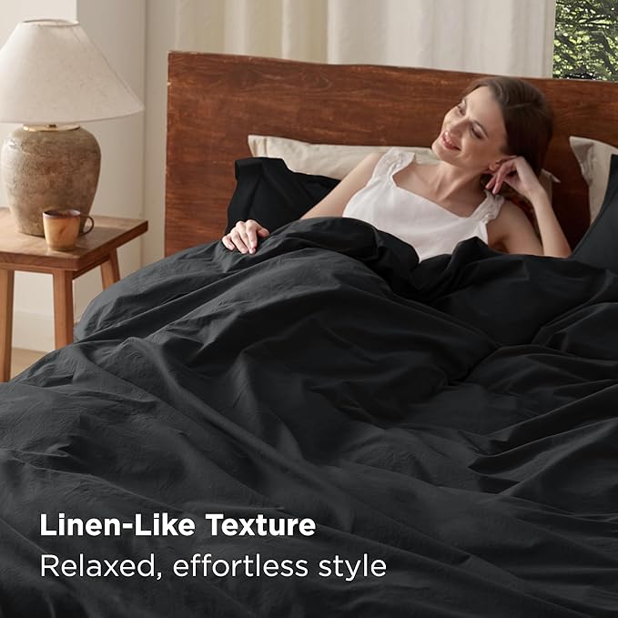 Linen Duvet Cover Set - King