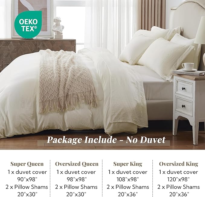 Microfiber Duvet Cover Set - 3 Piece