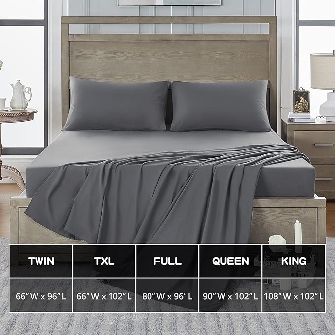 Microfiber Flat Sheet - King
