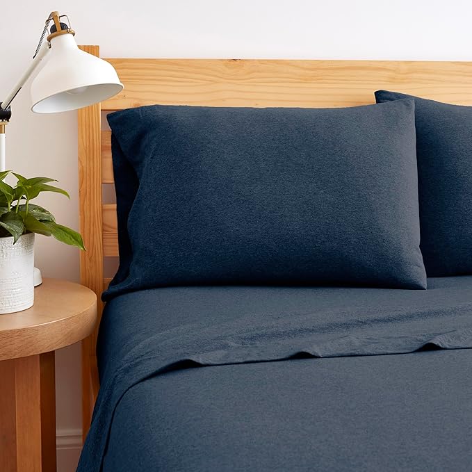 Linen Bed Sheet Set - King - 4 Piece