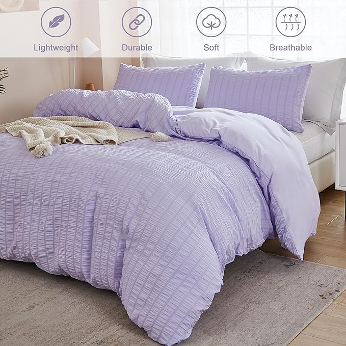 Microfiber Duvet Cover Set - King - 104 x 90 in - 3 Piece