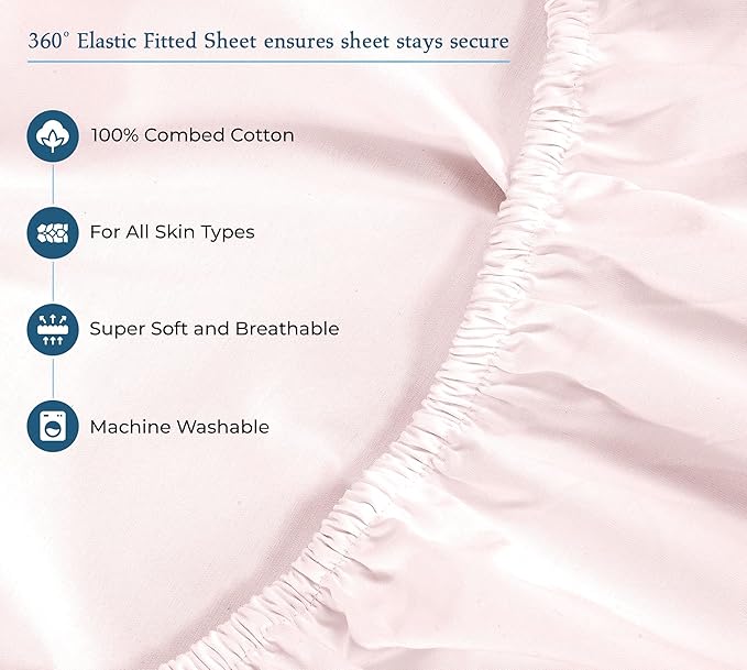 Cooling Bed Sheet Set - King - 4 Piece