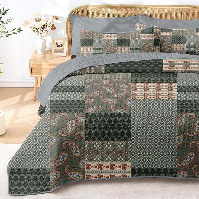 Quilt Set - Queen - 3 Piece
