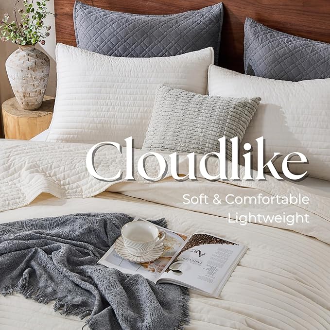 Linen Quilt Set - King