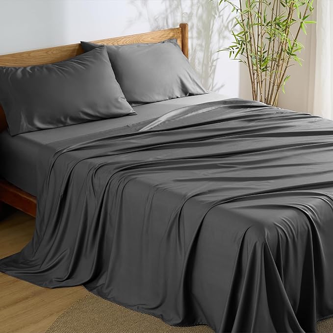 Bamboo Cooling Bed Sheet Set - Full