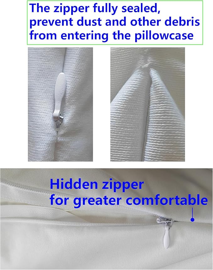 Waterproof Pillow Protector - Standard - 20 x 26 in - 4 Pack