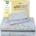 100% Cotton Bed Sheet Set - Full - 4 Piece