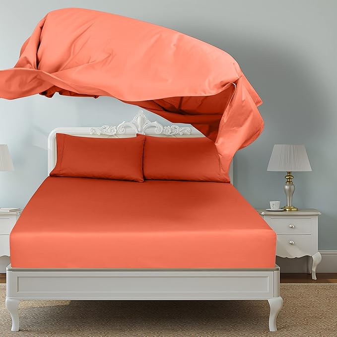 Microfiber Flat Sheet - King - 2 Pack